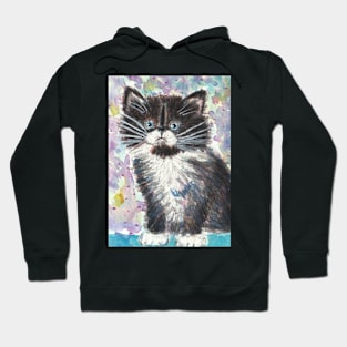 Cute kitten cat fluffy Hoodie